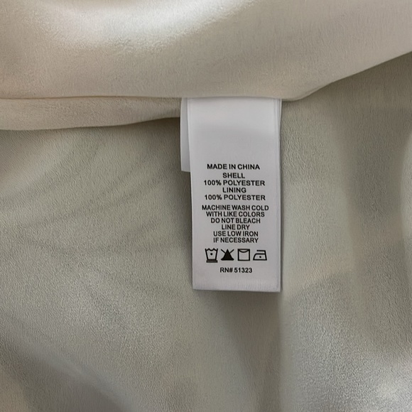 PARKER The Bell Maxi Skirt In Eggnog White and Green Size XXL NWOT - Picture 9 of 9